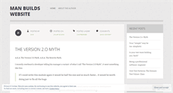 Desktop Screenshot of manbuildswebsite.com