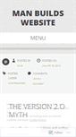 Mobile Screenshot of manbuildswebsite.com